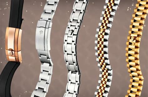 rolex strapband|rolex strap types.